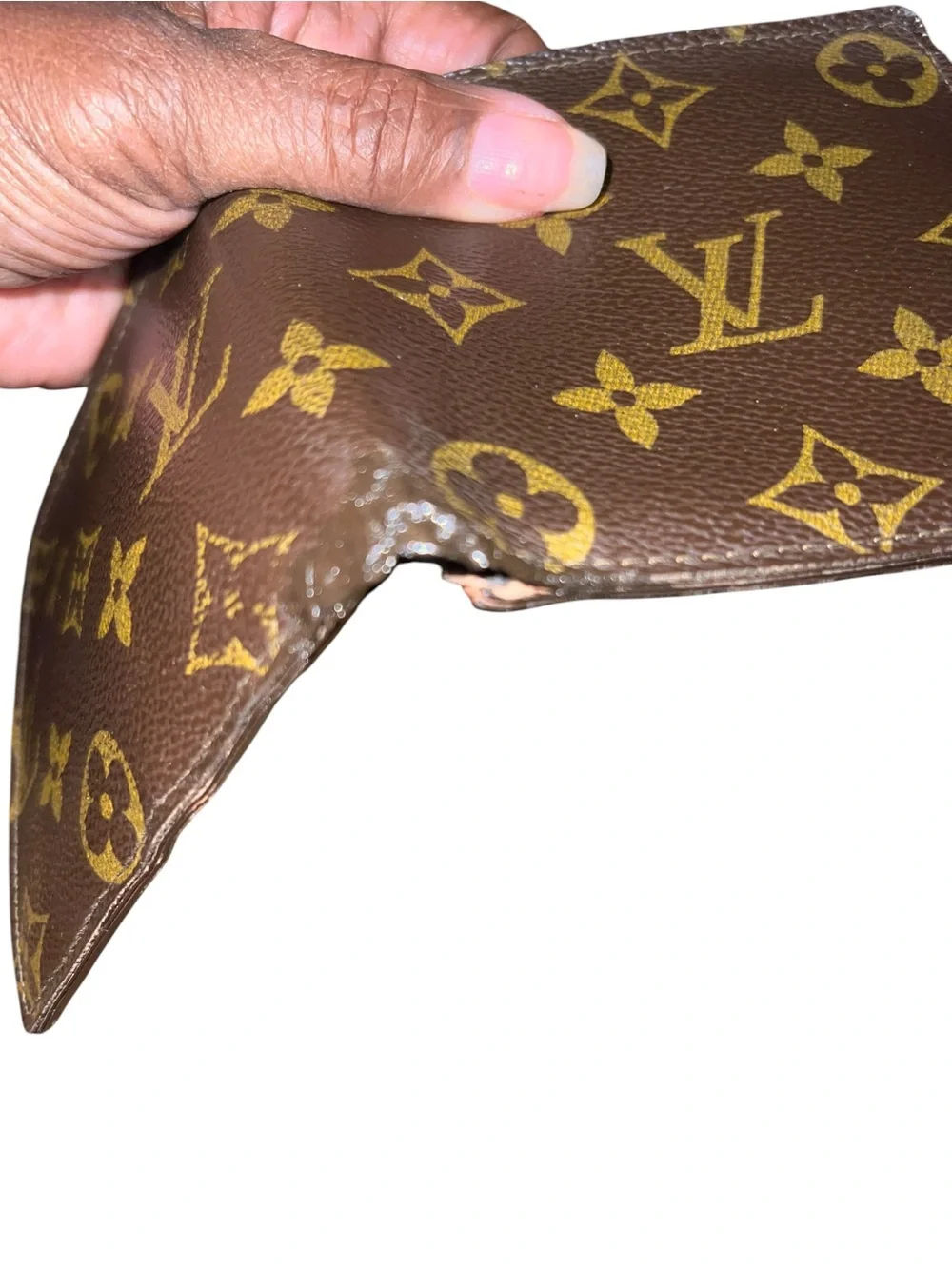 PROJECT Louis Vuitton Brown & Gold Monogram Canvas Wallet